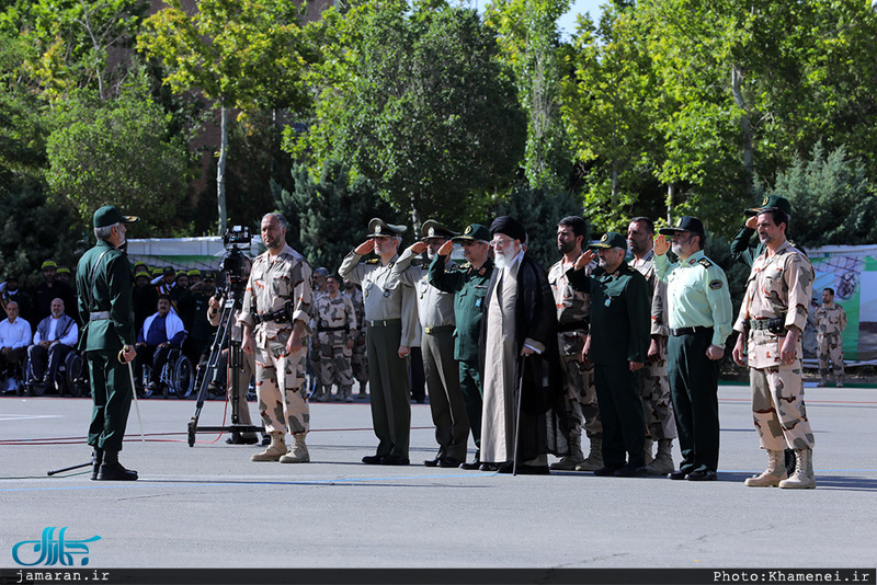 حضور و سخنرانی فرمانده کل قوا  در مراسم دانش‌آموختگی دانشجویان دانشگاه امام حسین(ع)