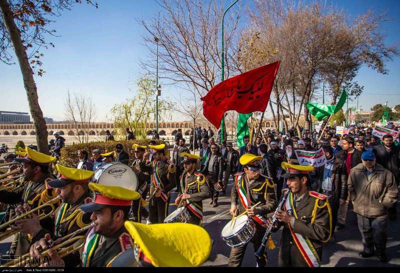 راهپیمایی حماسی نهم دی ماه در سراسر کشور