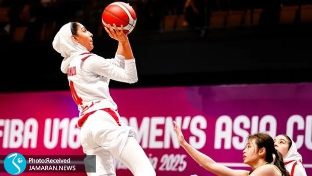 صعود دختران ایران به نیمه نهایی بسکتبال کاپ آسیا