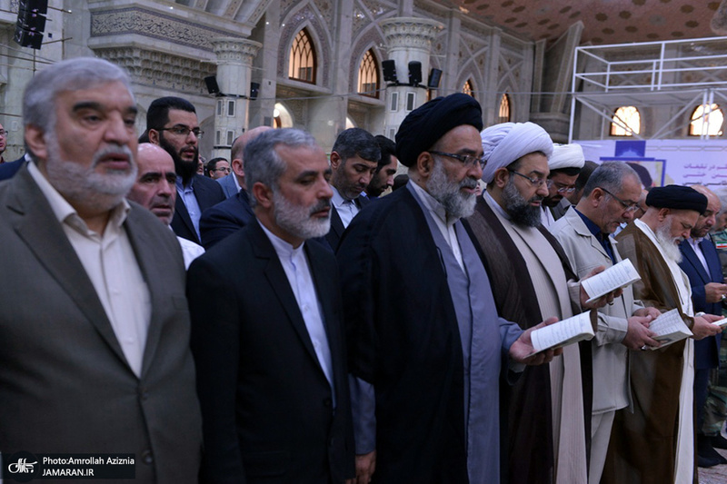 تجدید میثاق اعضای شورای هماهنگی تبلیغات اسلامی با آرمان‌های امام(س)