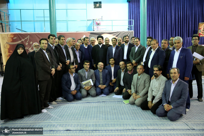 7T3A2631دیدار مدیر کل و اعضای شورای معاونین و روسای ادارات آموزش و پرورش شهرستانهای  تهران با سید حسن خمینی