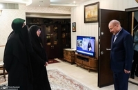 دیدار قالیباف با خانواده سه تن از شهدای پرواز اردیبهشت (6)