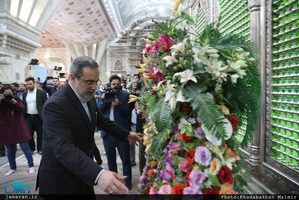 تجدید میثاق وزیر معاونان و مدیران وزارت آموزش و پرورش با آرمانهای امام راحل 