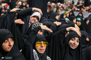 مراسم عزاداری شهادت امام رضا (ع) در حسینیه امام خمینی