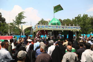 تشییع شهید آشوری جانی بت اوشانا