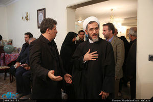 حضور اعضای فراکسیون امید در منزل آیت الله هاشمی رفسنجانی(س) 
