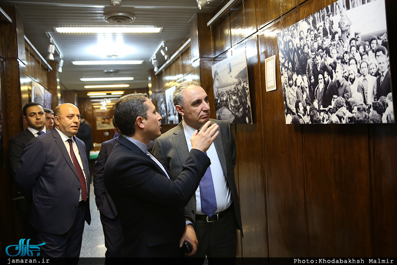 بازدید رئیس سازمان بازرسی کشور آذربایجان از بیت امام خمینی (س) در جماران 