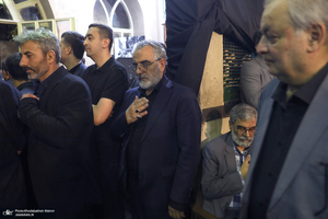 مراسم بزرگداشت همسر آیت الله موسوی بجنوردی (ره) در حسینیه شماره یک جماران-3