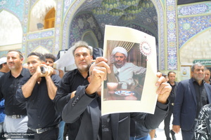 مراسم تشییع و خاکسپاری آیت الله حسن صانعی (ره) در قم