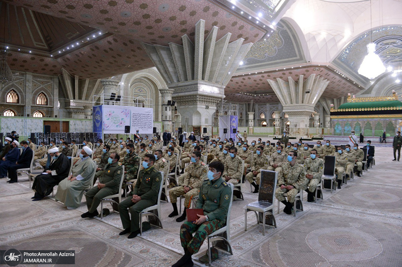 تجدید میثاق فرماندهان و پرسنل عقیدتی سیاسی ارتش با آرمان های حضرت امام خمینی(س)