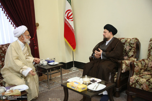 حاشیه تجدید میثاق هیأت رئیسه و اعضای مجلس خبرگان رهبری با آرمان های امام خمینی(س)