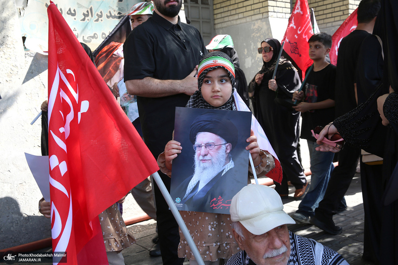 مراسم تشییع پیکر مطهر رهبر شهید انقلاب در تهران -6