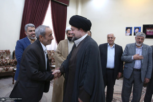 دیدار رئیس و اعضای هیأت رئیسه کمیته ملی پارالمپیک با سید حسن خمینی