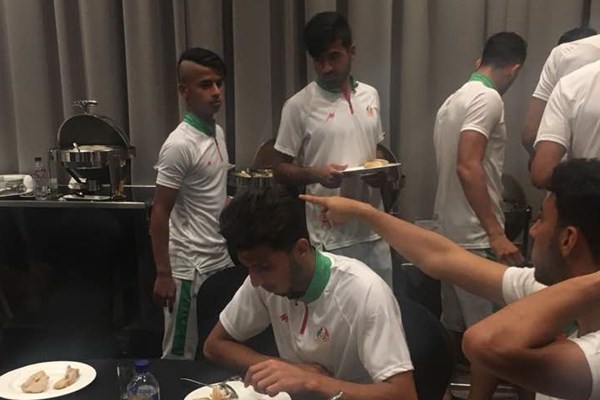  شاهرودی: مشکل تغذیه بازیکنان تیم فوتبال امید برطرف شد+ تصاویر
