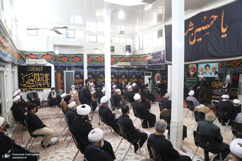 مراسم شهادت امام حسن مجتبی(ع) در بیت آیت الله العظمی فاضل لنکرانی(ره)