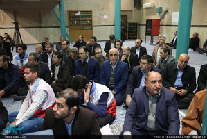 دیدار استاندار و جمعی از مدیران استان تهران با سید حسن خمینی