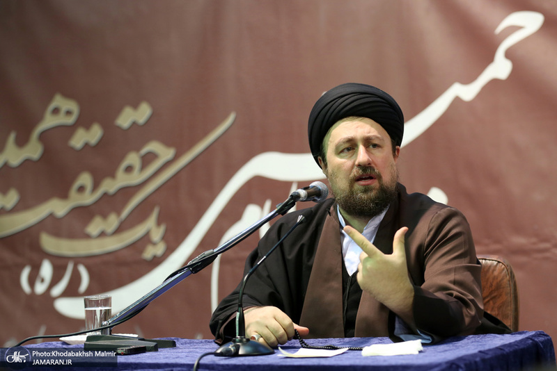 دیدار جمعی از اعضای حزب جمهوریت ایران اسلامی با سید حسن خمینی‎