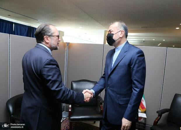 دیدارهای وزیر امور خارجه در حاشیه مجمع عمومی سازمان ملل + تصاویر