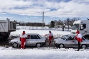 ۴۰ خودرو در استان سمنان امدادرسانی شدند  تداوم کولاک و برف