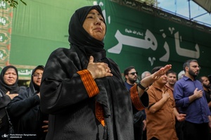 مراسم تشییع و خاکسپاری پیکر شهید سید هادی خرقانی
