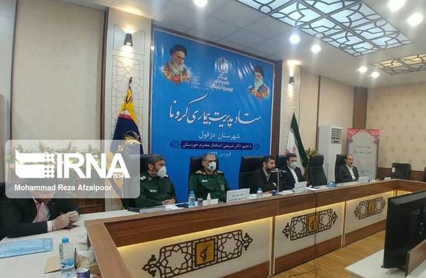 متوسط درگیری افراد با کرونا در شمال خوزستان ۲۰ درصد است