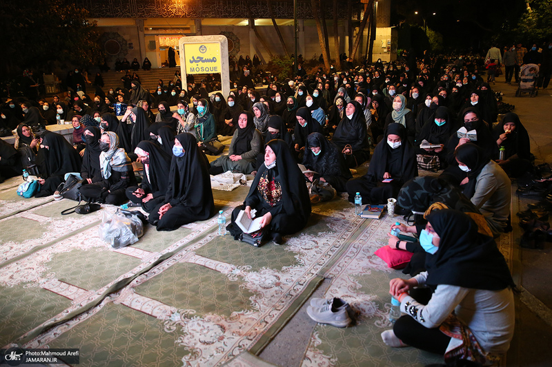 مراسم احیای شب بیست و سوم ماه رمضان در دانشگاه تهران