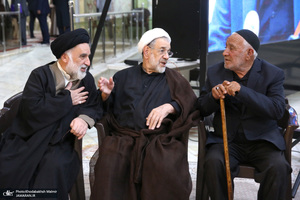 مراسم چهلمین روز در گذشت نوه قدرت الله علیخانی در حرم مطهره امام خمینی (س)