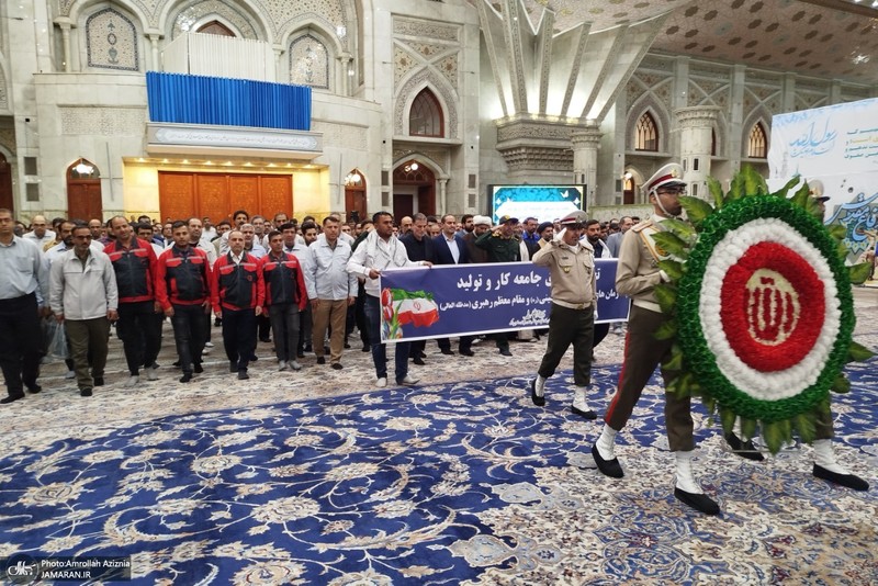 تجدید میثاق جامعه کار و تولید با آرمان های حضرت امام خمینی (س)