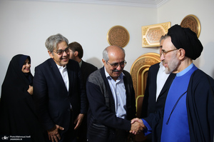 دید و بازدید نوروزی سید محمد خاتمی -1