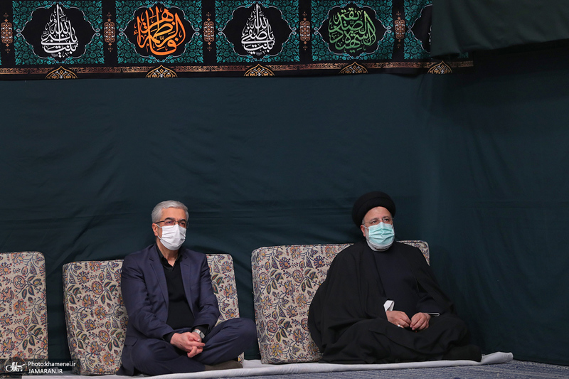 اولین شب مراسم عزاداری حضرت فاطمه‌ زهرا (س) در حسینیه امام خمینی