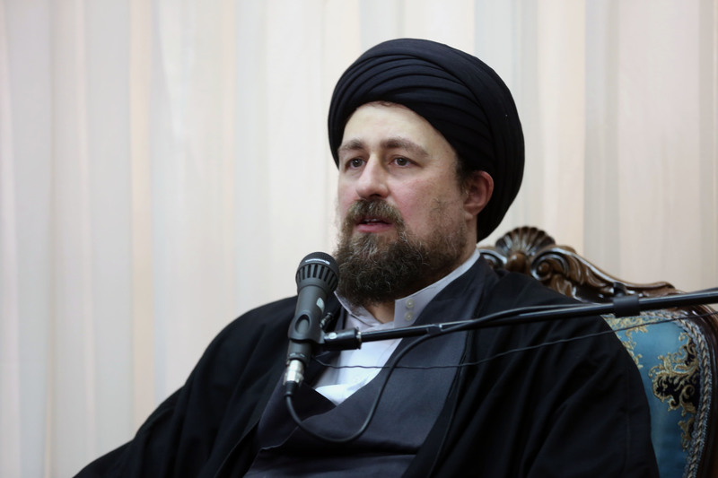 دیدار هیات مرکزی هسته گزینش شهرداری تهران با سید حسن خمینی