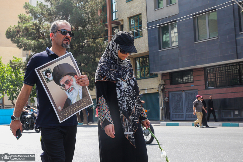 مراسم وداع با رهبر شهید انقلاب در مصلی تهران -3