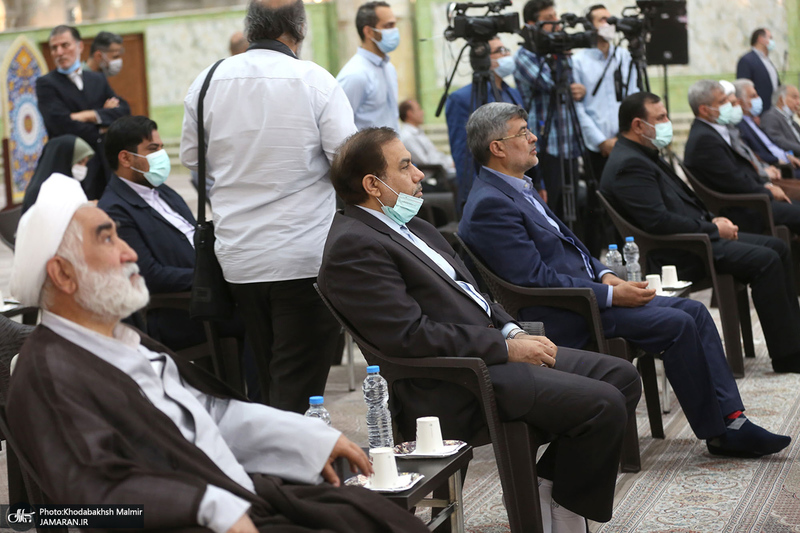 تجدید میثاق رئیس قوه قضائیه و مسئولان عالی قضایی با آرمان‌های حضرت امام خمینی (س)