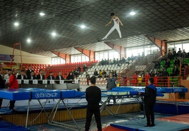 تیم جوانان آذربایجان‌غربی قهرمان لیگ برتر ترامپولین کشور شد