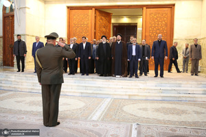 تجدید میثاق رئیس جمهور و اعضای دولت با آرمان های حضرت امام خمینی (س)