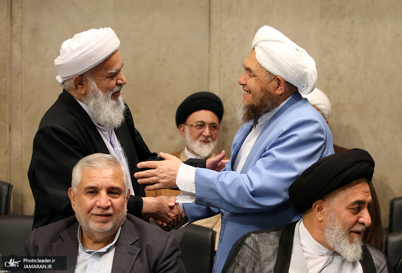 دیدار مسئولان نظام و مهمانان کنفرانس وحدت اسلامی با رهبر معظم انقلاب