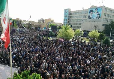 پیکر حجت الاسلام حسنی تشییع شد