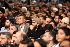 دیدار مداحان اهل‌بیت (ع) با رهبر معظم انقلاب