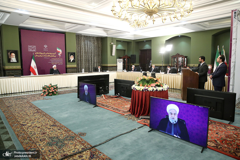 رونمایی از پروژه‌های پیشران اقتصاد دیجیتال کشور با حضور رئیس جمهور