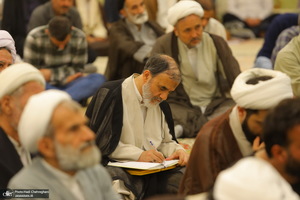 تقدیر از آیت الله العظمی جوادی آملی به‌مناسبت روز معلم‎