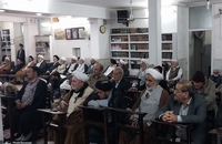 مجلس عزاداری به مناسبت ایّام شهادت حضرت فاطمه زهرا (س) در دفتر آیت الله العظمی صانعی (8)