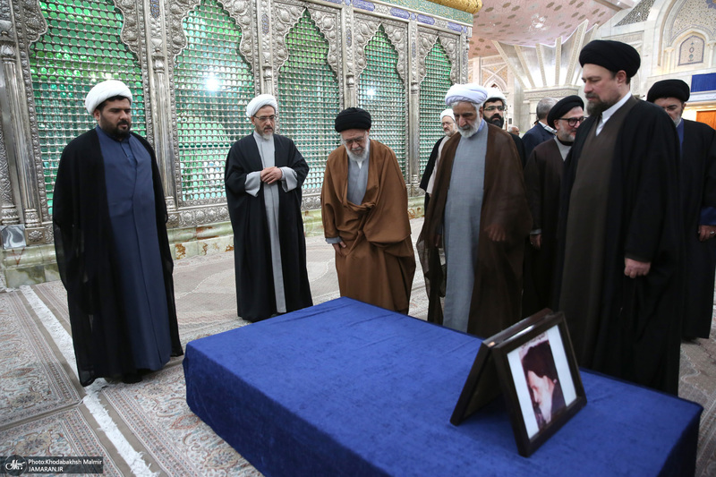 تجدید میثاق اعضای مجمع روحانیون مبارز با آرمان های حضرت امام خمینی (س)