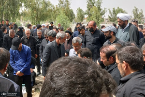 مراسم تشییع و خاکسپاری آیت الله حسن صانعی (ره) در قم