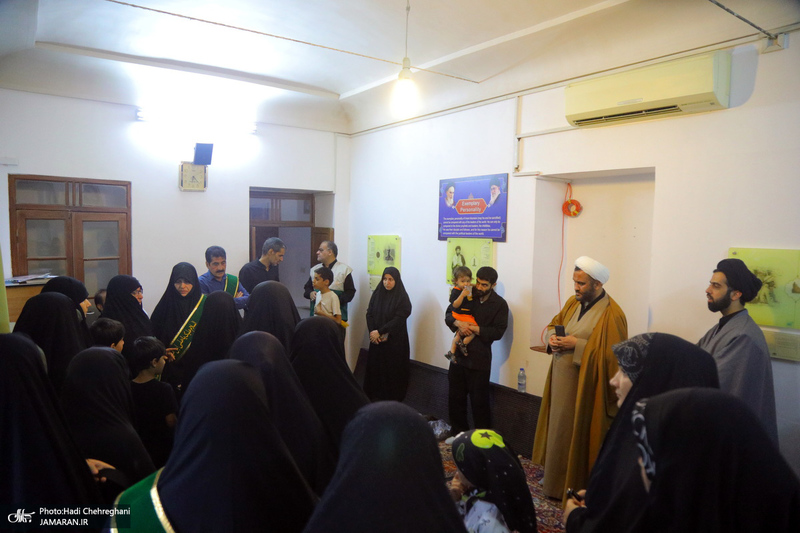 حال و هوای بیت حضرت امام خمینی (س) در قم در روز 14 خرداد‎