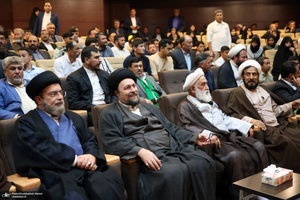 دیدار مسئولین هیت های مذهبی اتباع استان تهران با سید حسن خمینی