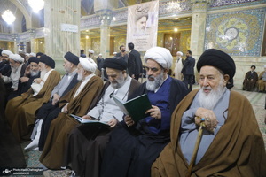مراسم بزرگداشت آیت الله موسوی بجنوردی (ره) در قم - 1
