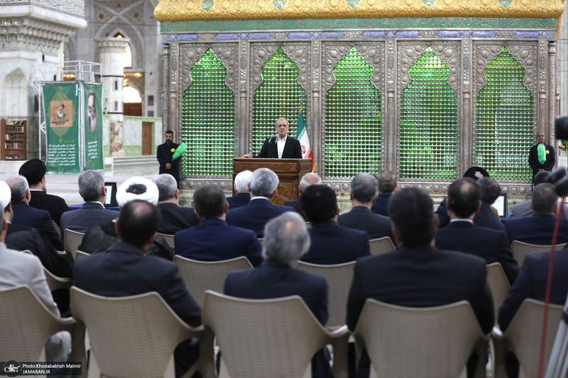 تجدید میثاق رئیس‌جمهور و اعضای دولت با آرمان‌های حضرت امام خمینی (س) - 2