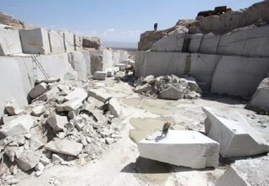 ضایعات صنعت سنگ در محلات 2 برابر میانگین جهانی است