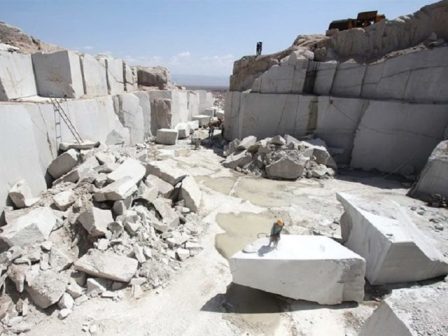 ضایعات صنعت سنگ در محلات 2 برابر میانگین جهانی است