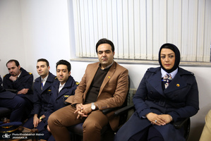 دیدار مدیر عامل و  کارکنان کیش ایر با یادگار امام
